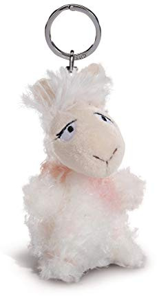 NICI LED-Plüsch-Schlüssellicht Lama Flokatina 9cm