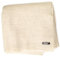 Annapurna mere Luxury mere Blanket 100% Cashmere Wool 125 cm x 250 cm Hand Woven from Nepal (White Herringbone)