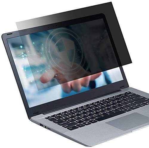 DISTANCEE Laptop Privacy Screen 14 Inch, Anti-Glare Blue Light Filter Screen Protector, Removable Laptop Privacy Filter for HP/Dell/Acer/Lenovo/ThinkPad/Samsung/Asus/Sony -16:9 Aspect Ratio