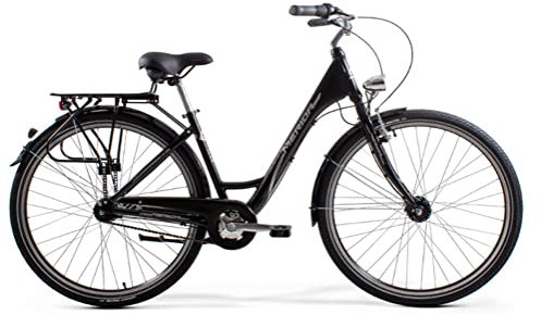 Merida Damen Fahrrad Retro Deluxe 28 (43cm),7 Gang, Schwarz Neu