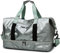 LEcylankEr Sporttasche Herren Damen Reisetasche Groß mit Schuhfach Wasserdichter Gym Bag mit Nassfach Sporttaschen Groß für Training Geschäftsreisen Shopping Fitness(Grün)