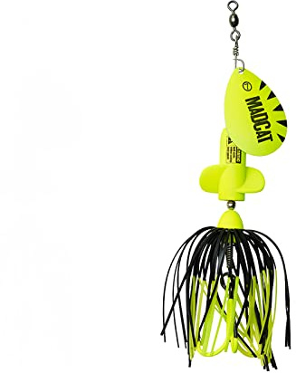 DAM Madcat A-Static Screaming Spinner 3/0 65G Sinking Fluo Yellow Wels-Spinner