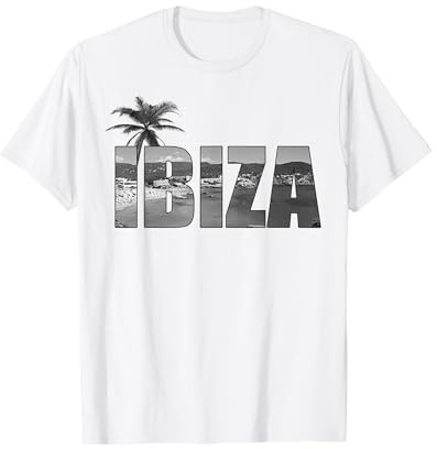Ibiza Espana Beach Palmen-T-Shirt als Partygeschenk T-Shirt
