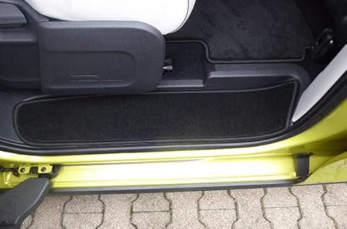 autix Teppiche für Einstieg Trittstufen Fußmatte Trittstufenteppich passend für VW ID Buzz Pro 4 teilig