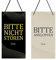 Putuo Decor „Sesson in Progress“-Schild, „Please Do Not Disturb“-Türschild, „Welocme Please Knock“-Schild, 25,4 x 12,7 cm PVC, doppelseitig, für Hotel, Büro, Klinik