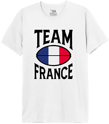 Republic of California Herren Merepczts132 T-Shirt, weiß, M
