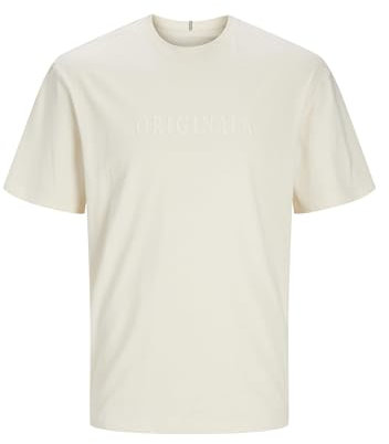 JACK & JONES Male T-Shirt Gedruckt Rundhalsausschnitt T-Shirt