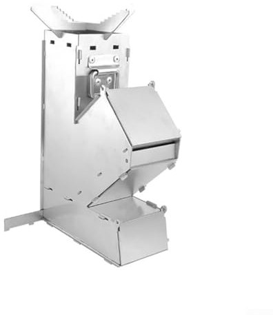 MeevrgR Estufa de leña portátil de acero inoxidable, estufa de camping plegable, ideal para actividades al aire libre y cocina en el patio trasero, 1283946079