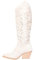 Stivali Camperos Donna Texani Estivi in Camoscio Traforati Gambale Alto (Beige, Sistema Taglie Calzature EU, Adulto, Numero, Media, 38)