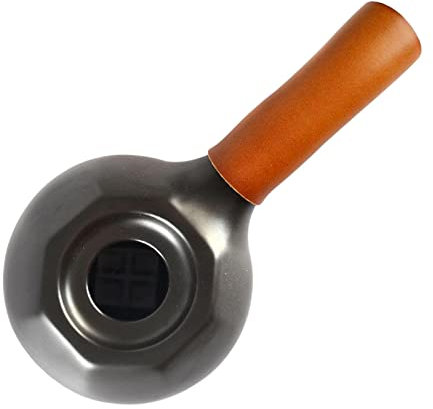 Duiaynke Cafetière à torréfacteur en céramique pour les débutants qui ont besoin d'une machine à rôtir source de feu pour le café avec poignée en polyuréthane 80 ~ Maison et café