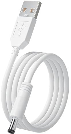 Tonton Ladekabel für FOREO Luna/Foreo Luna 4/Luna 3/Luna Mini 3/Luna/Luna 2 / Luna Mini/Luna Mini 2/Luna Go/Luna/Luxe, Für Foreo Luna Ersatz Zubehör USB Ladekabel (1,5Meter Weiß)
