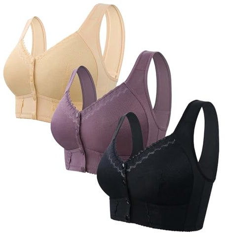 Soutien Gorge 85A Soldes Brassiere Soutien Gorge sans Armature Lingerie Invisible Femme Soutien Gorge Contention Post Operatoire Brassiere Femme Rose Brassiere Femme Coton Grande Taille Bras