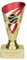 TROPHIESPLUSMEDALS Personalised Gold & Red Trophy Cup - 15cm | Small 6 Award Winner Trophies for Kids School & Adult Sports Reward | Includes Free Metal Plate Engraving | Voyager Collection