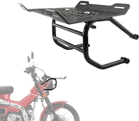 XYHZMZ pour Trail 125 2021-2023 2022 Porte-Bagages Avant Et Arrière pour Moto Valise Porte-Bagages Étagère Accessoires