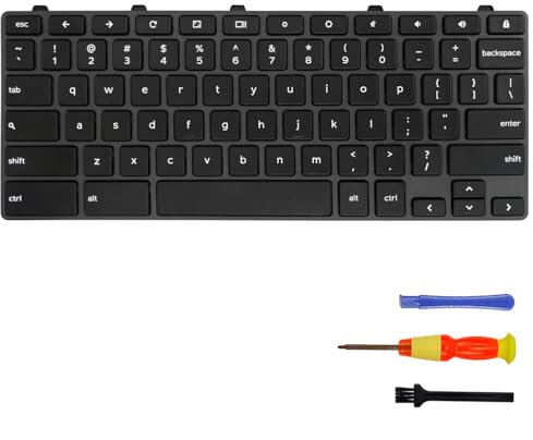 tastiera del notebook Per Dell Chromebook 5190 3400 3100 Sostituzione Tastiera 0D2DT 00D2DT (Pulsante di Accensione)