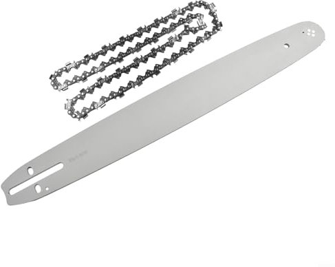 18 Inch Chainsaw Guide Bar and Chain 0 325' 058' Gauge for Popular Models