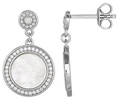 Ohrhänger - Sterlingsilber -Secret Circle silber