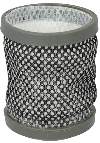 vhbw 1x Staubsaugerfilter kompatibel mit Dirt Devil Cavalier, Cavalier Parquet, Cavalier Reach Staubsauger - Abluftfilter Schwarz Grau Weiß