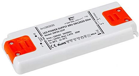 LED Netzteil LSN-slim-12020 (12V, 1.67A, 20W) LK#522159