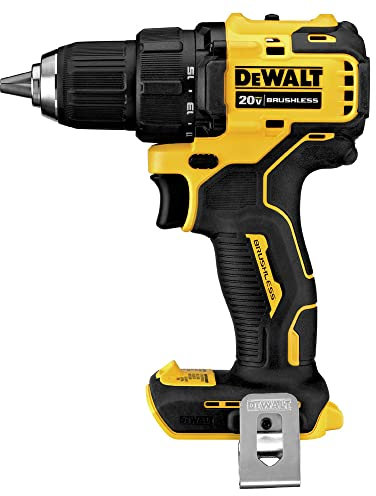 DEWALT DCD708B Atomic 20V Max Brushless Cordless Compact 1/2 In. Drill/Driver (Tool Only)