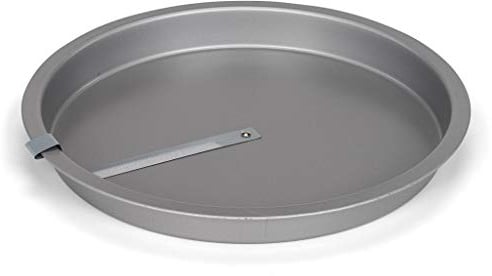 patisse - Teglia rotonda antiaderente con taglierina a rilascio facile, 8-1/4, argento metallizzato