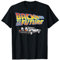 Back To The Future 8-Bit Delorean Logo T-Shirt