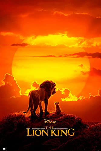 empireposter Lion King, The - Movie - One Sheet - Filmposter - Poster - Größe 61x91,5 cm + 1 Packung Powerstrips® - Inhalt 20 Stück