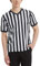 TOPTIE Men's Referee Shirt Official Umpire Jersey Football Referee Costume for Men-M