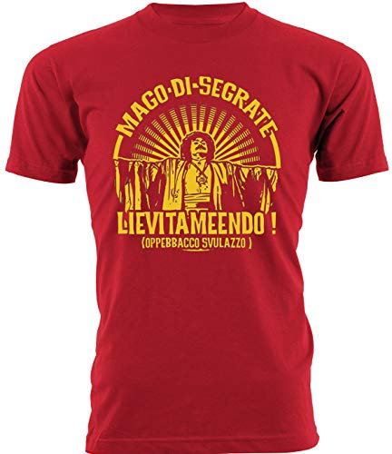 Tshirt Film Classici Italiani - Mago di Segrarte - Lievitamendoo - Oppebbacco Svulazzo - Film Cult - Idea Regalo
