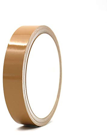 10 Meter (0,79€/Meter) Zierstreifen Auto Motorrad Boot Modellbau Farbauswahl - Finest Folia Dekorstreifen Seitenstreifen Klebestreifen (Hellbraun, 12mm Breite)