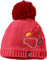 Jack Wolfskin Unisex Kinder Paw Knit Winter-Hut, Tulip Red, S
