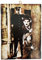 KUSTOM ART Tableau Peintures De Style Vintage Acteurs Célèbres Charlie Chaplin Acteur Drôle. Impression Sur Bois Pour Décor Restaurant Pizzeria Trattoria Bar Hôtel Auberge
