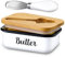 Beurrier avec couvercle et couteau à boucler pour comptoir – Récipient en métal incassable avec double joint en silicone de haute qualité, pour décoration de cuisine et de ferme