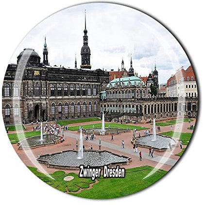 Zwinger Dresden Deutschland Kühlschrankmagnet Kristall Touristen Souvenir Geschenkkollektion Kühlschrank Magnet Aufkleber