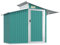 Festnight Capanno da Giardino, Capanno Attrezzi da Giardino, Casetta da Giardino, in Acciaio Zincato Verde 207x130x208,5 cm