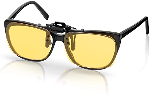 BEZLIT Clip On Sonnenbrillen Polarisierter Brillen Aufsatz Damen Herren 30441 Gelb