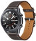 MBAFIT Lederarmband für Samsung Galaxy Watch 3 41mm, PU Leder Armbänder, Kompatibel mit Samsung Watch 3 41mm, Schlank Armbänder, Unisex, Braun, Schwarz, 135mm-195mm