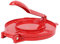 Gusseisen Tortilla Presse – Multifunktionale Rotis Presse 24,9 X 25,4 Cm, Mehl Tortilla Presse, Quesadilla Maker, Taco Maker (rot)