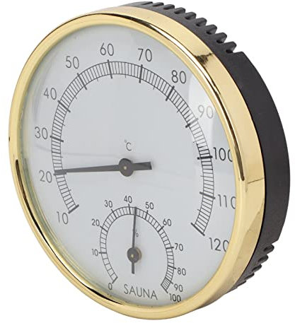 Edelstahl -Sauna -Raum -Thermometer Hygrometer für Sauna und Dampfbad