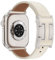 CHANCHY Cinturino in pelle per Apple Watch da 46 mm, 45 mm, 44 mm, 42 mm (Serie 3), cinturino di ricambio in vera pelle per Apple Watch Series 10 9 8 7 6 5 4 3 2 1 e iWatch SE, beige + fibbia