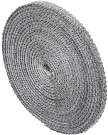 ifundom 2rolls Fiberglass Rope Seal Gasket Wood Burning Stove Door Gasket Stove Accessories Fireplace Replacement Insert Chimney Seal Tape