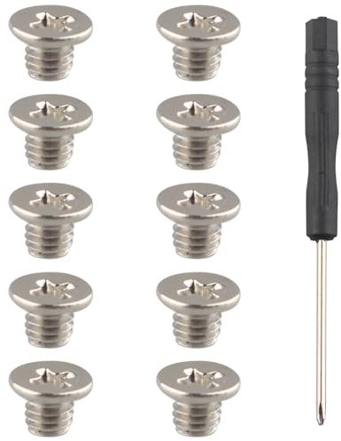ZDE 10PCS M3 SSD Mounting Screws Kit M3x3mm Phillips Screws Fasteners Computer Motherboard Components with Screwdriver for Raspberry Pi Laptop PC Hard Drive
