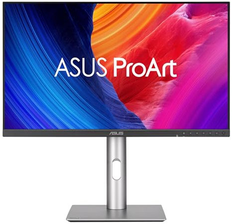 ASUS ProArt Display PA32QCV, Monitor Professionale da 31,5 6K IPS (6016 x 3384), 60 Hz, 5ms (GTG) Response Time, 98% DCI-P3, Color Accuracy ΔE < 2, Porte Thunderbolt 4, HDMI, DisplayPort, Nero