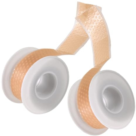 2 Rollen Selbstklebendes Fersenklebeband aus Gel, Unsichtbar