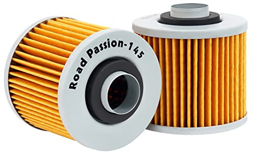 Road Passion Filtro Olio per YAMAHA XVS650 V-STAR 13-16 MIDNIGHT CUSTOM 06-10 CLASSIC 650 98-10 SILVERADO 02-11 CUSTOM 98-11 DRAGSTAR 96-04 XVS650A DRAGSTAR CLASSIC 98-06(2 per pacchetto)