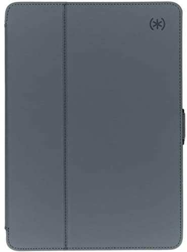 Speck Balance Folio - Slim Protective Folio Case for iPad 9.7-Inch (2018/2017), 9.7-Inch iPad Pro, iPad Air 2/Air (Stormy Grey/Charcoal Grey)