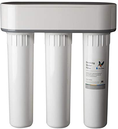 Doulton Trio, 3 stufiger Untertisch Wasserfilter, filtert Kalk, Nitrat, Chemikalien, Schwermetalle, Bakterien
