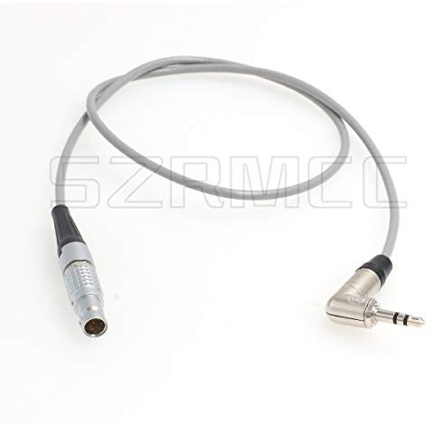 SZRMCC 3.5mm 1/8'' TRS to 0B 6 Pin Audio Input Cable for Arri Alexa Mini LF Camera