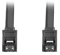 Lanberg CABLE SATA III 6GB/S HEMBRA HEMBRA CLIP METAL 30CM NEGRO