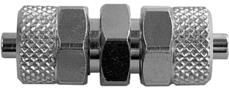 RIEGLER 114756-11.300-10-E Gerader Verbinder »value line«, für Schlauch 10/8, Messing vern., 1Stk